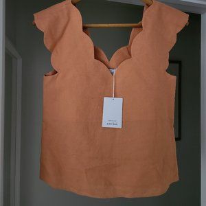 NWT & Other Stories linen cotton tank top Small